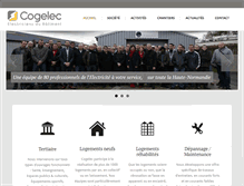 Tablet Screenshot of cogelec.net